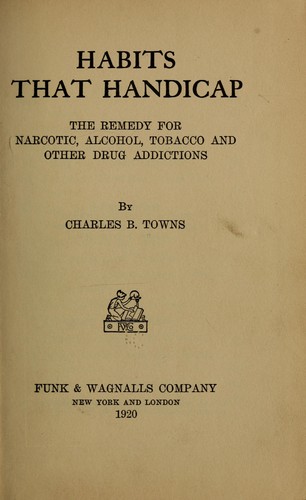 Cover for Habits that handicap