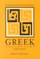 Cover for Building your New Testament Greek vocabulary