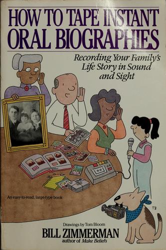 Cover for How to tape instant oral biographies