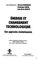 Cover for Energie et changement technologique