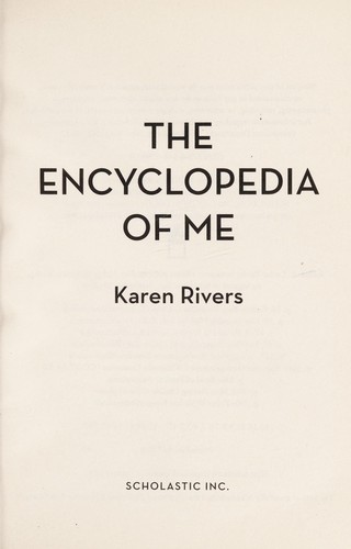Cover for The encyclopedia of me