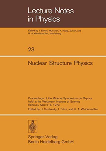 Cover for Nuclear Structure Physics