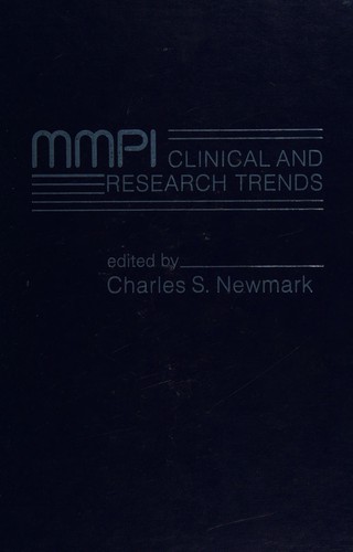Cover for MMPI, clinical and research trends