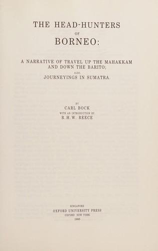Cover for The Head-Hunters of Borneo