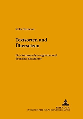 Cover for Textsorten Und Ubersetzen