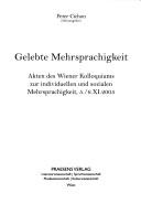 Cover for Gelebte Mehrsprachigkeit