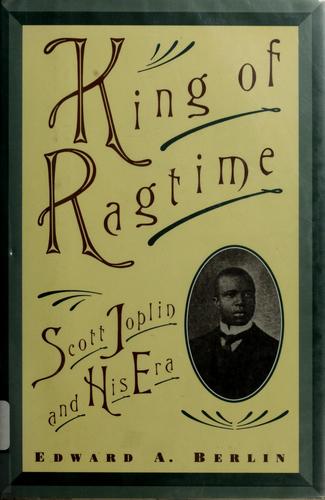 Cover for King of ragtime