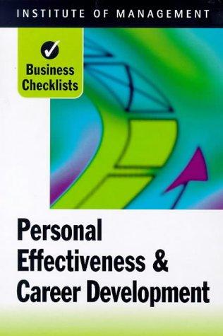 Cover for Personal Effectiveness and Career Development (Business Checklists)