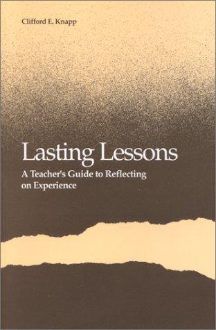 Cover for Lasting lessons