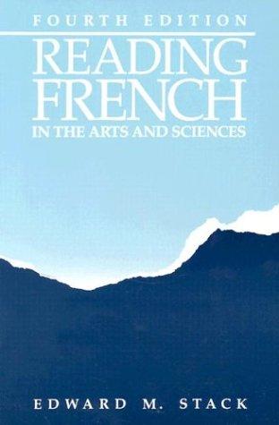 Cover for Reading French in Arts and Science