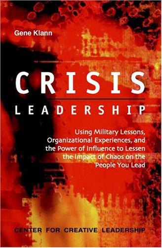 Cover for Crisis Leadership