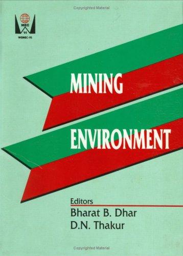 Cover for Mining Environment Proceedings The