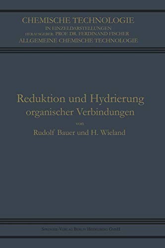 Cover for Reduktion und Hydrierung Organischer Verbindungen