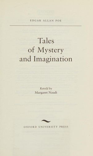 Cover for Tales of mystery and imagination