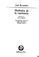 Cover for Dialéctica de la conciencia (Obras completas)