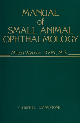 Cover for Manual of small animal ophthalmology