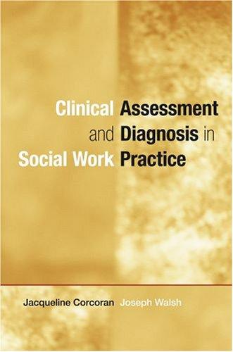 Cover for Clinical assessment and diagnosis in social work practice