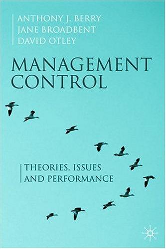 Cover for Management control