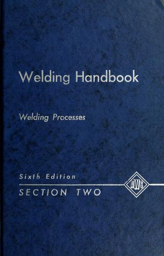 Cover for Welding handbook