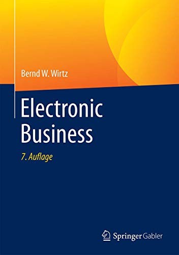 Cover for Electronic Business