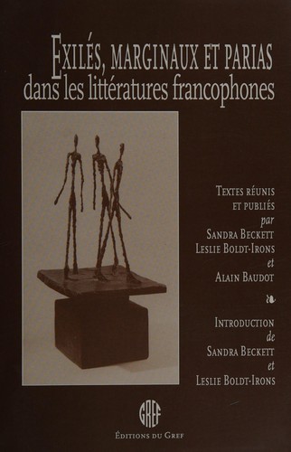Cover for Exilés, marginaux et parias dans les littératures francophones