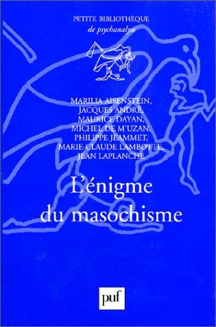 Cover for L' énigme du masochisme