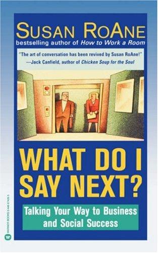 Cover for What Do I Say Next?