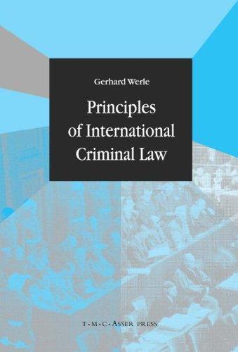 Cover for Principles of International Criminal Law