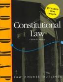 Cover for Constitutional law