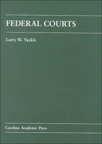 Cover for Federal courts
