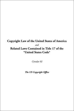 Cover for Copyright Law of the United States of America and Related Laws Contained in Title 17 of the United States Code