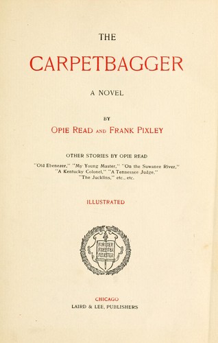 Cover for The carpetbagger