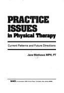 Cover for Practical issues in physical therapy