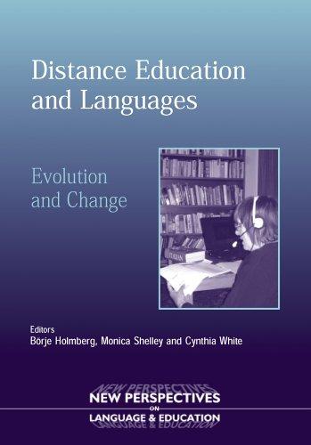 Cover for Distance Education And Languages