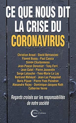 Cover for Ce que nous dit la crise du coronavirus