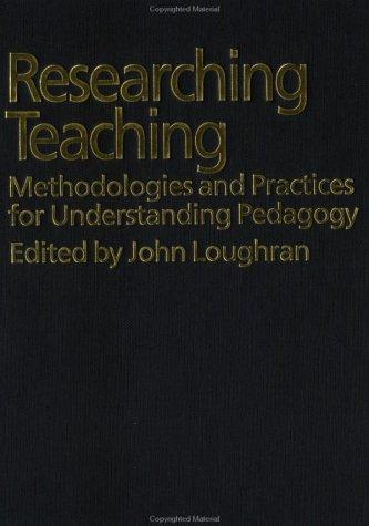 Cover for Researching teaching