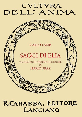 Cover for Saggi Di Elia