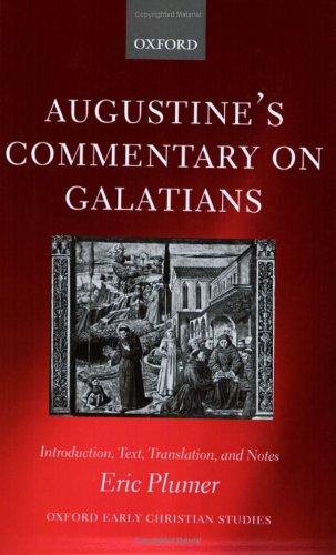 Cover for Augustine's Commentary on Galatians