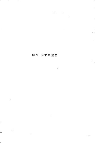 Cover for My story