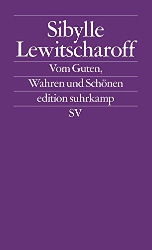 Cover for Vom Guten, Wahren und Schönen