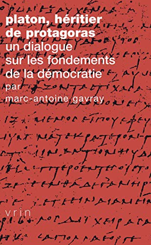 Cover for Platon, Heritier de Protagoras