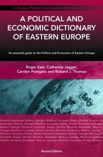 Cover for A Political and Economic Dictionary of Eastern Europe (Political and Economic Dictionaries)