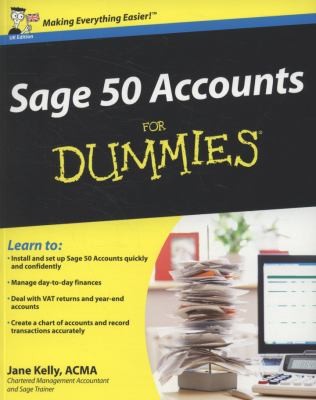 Cover for Sage 50 Accounts 2008 For Dummies