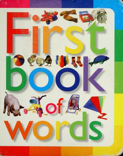 Cover for First book of words