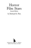 Cover for Horror film stars