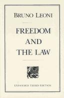 Cover for Freedom and the law