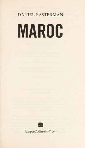 Cover for Maroc