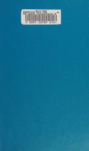 Cover for Psyché 59.