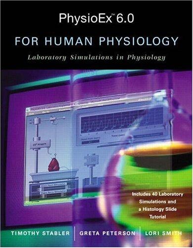 Cover for PhysioEx(TM) 6.0 for Human Physiology