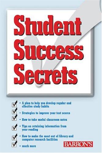 Cover for Student success secrets